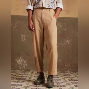 Cord Top Stitch Pants